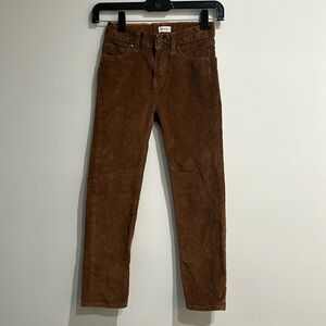 Crewcuts - Boys slim flex cord - dark acorn - size 7
